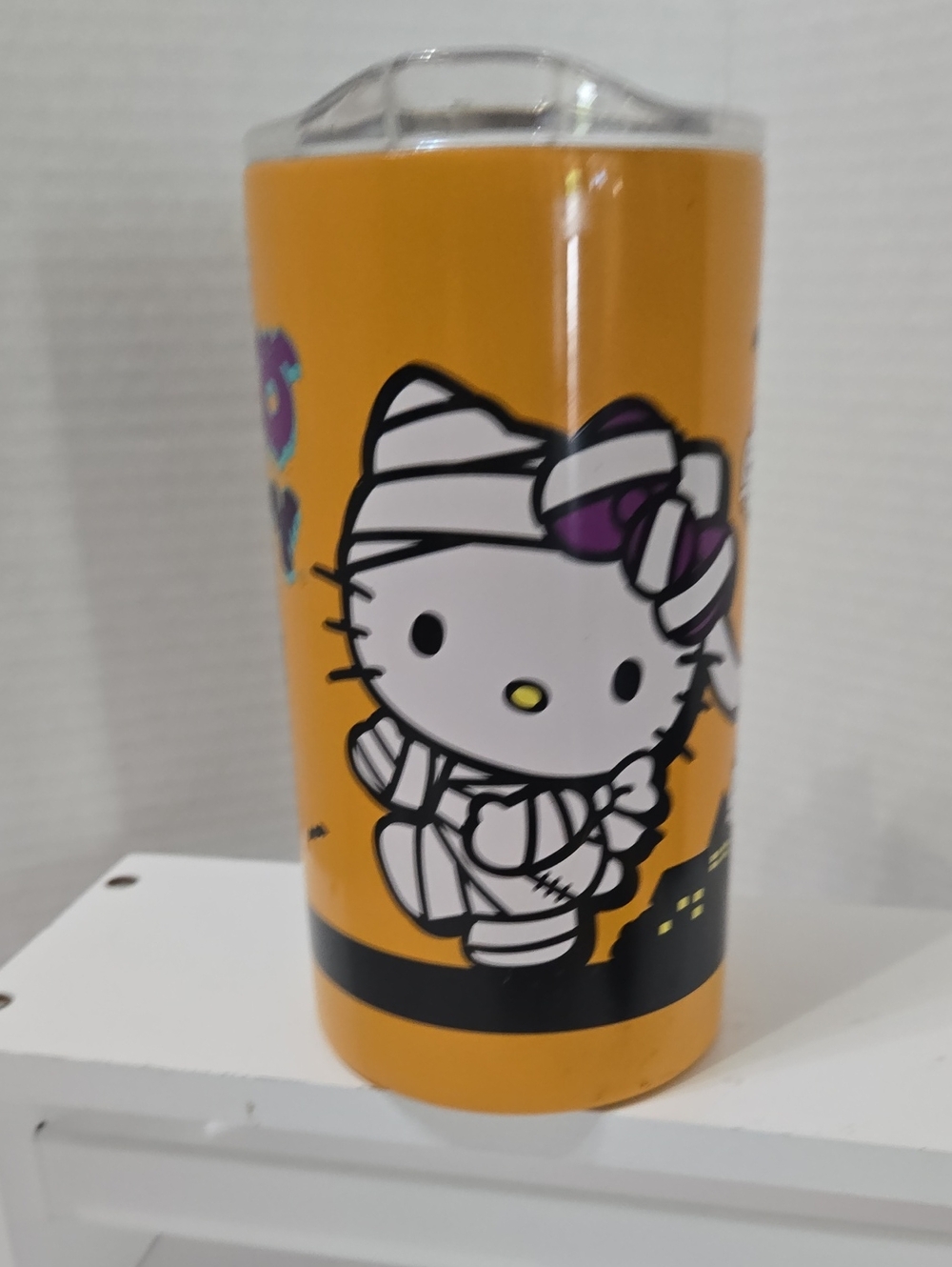 Hello Kitty Halloween Mummy Stainless Steel Coffee Cup Tumbler 2023 Sanrio